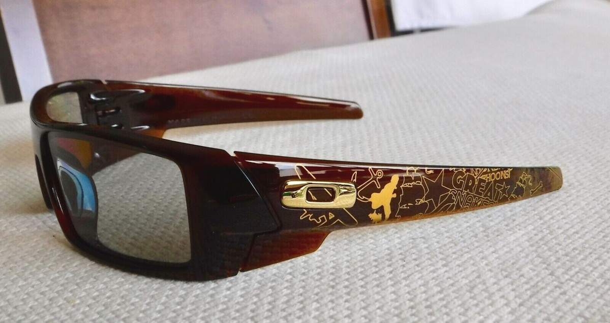 Oakley Gascan Tintin Model 9143-05 Sunglasses Rootbeer with HDO 3D