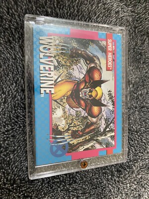 ORIGINAL 1992 Wolverine MARVEL IN HOLDER NEAR GEM. 9/10 Grade