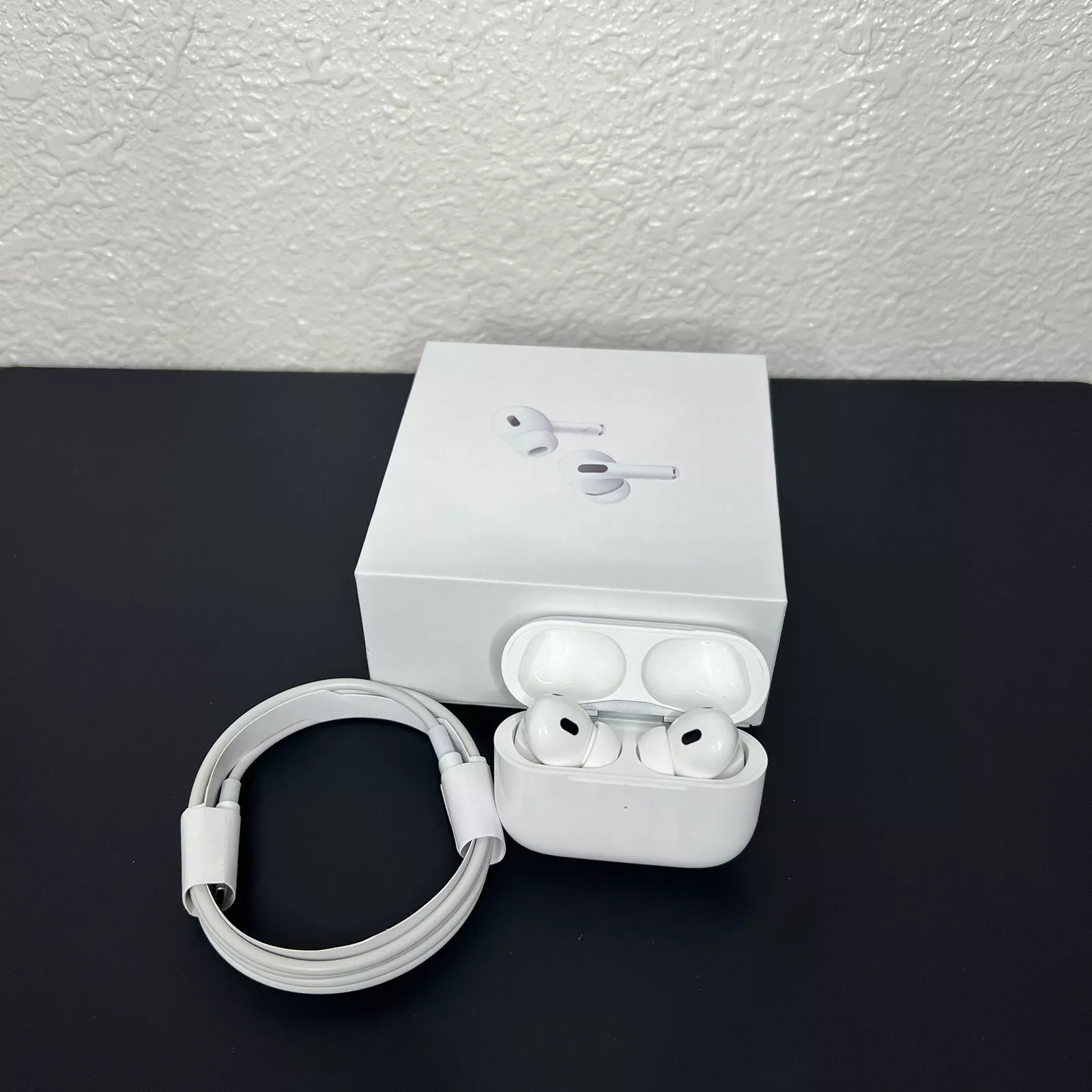 Apple AirPods Pro 2 with MagSafe Charging Case - White  -image