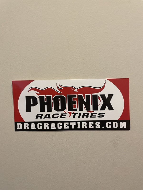 PHOENIX RACE TIRES racing sticker/decal