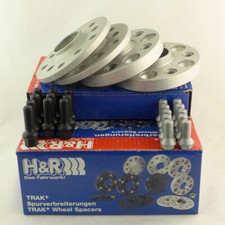 H&R Spurverbreiterung 30/50mm silber für W126 SL 107 W123 124 210 E-Klasse