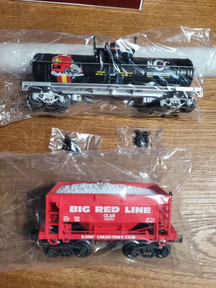 K Line Electric Trains O Gauge Ore Car And Silver Tank - Image 4 of 4