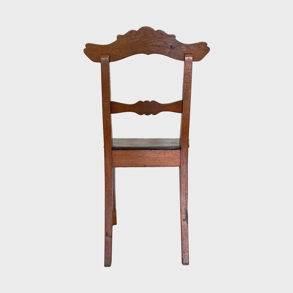 Juego de 4 sillas Biedermeier rústicas suecas de la década de 1820 Foto 3 de 4