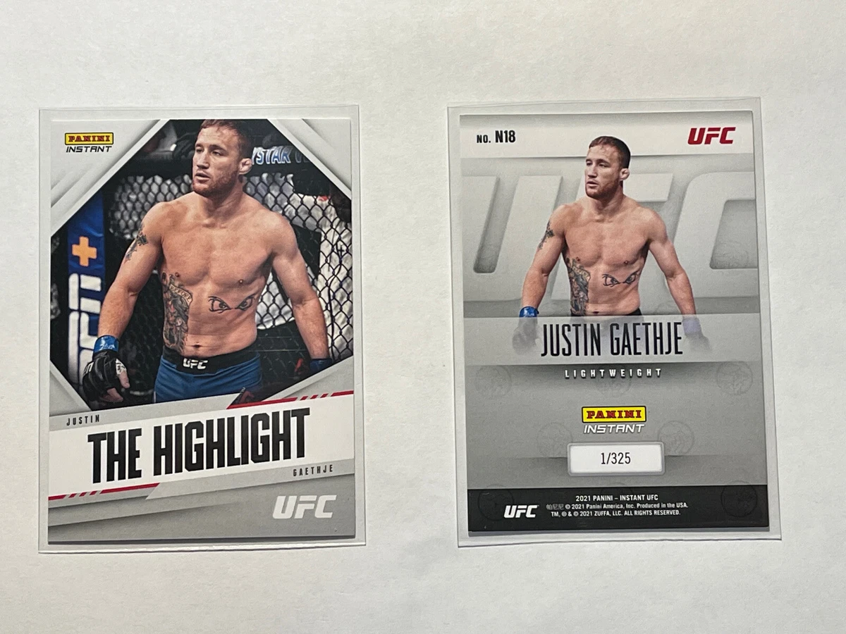 Las mejores ofertas en 2021 Panini Instant UFC - Justin Gaethje