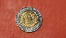 Repubblica italiana moneta 500 lire 1994 Luca Pacioli