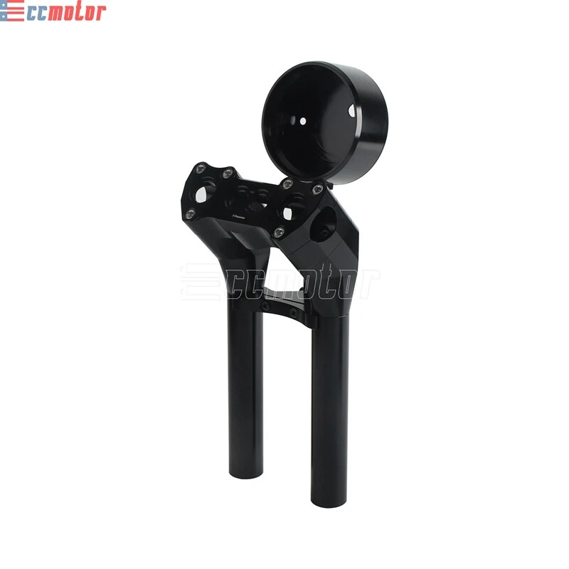 Digital Gauge Mount Relocation Kit For Harley Low Rider FXLRS Fat Bob FXFB FXFBS - Image 2 of 4