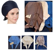 Wholesale Doctor/Nurse Surgical Cap Solid Scrub Cap Medical Gray White Royal NWT