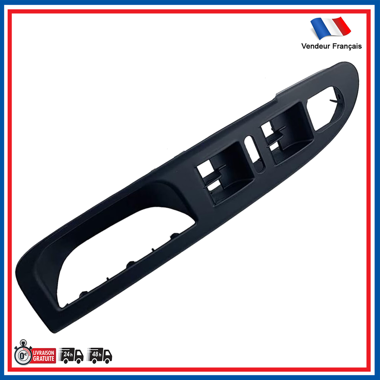 Panneau de poignée avant gauche robuste anti-rayures pour VW référence 3C1867171B