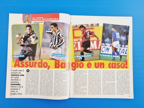 Guerin Sportivo 37-1995 Vialli-Baggio-Di Livio-Hakan Sukur-Vicenza-Guidolin - Bild 5 von 9