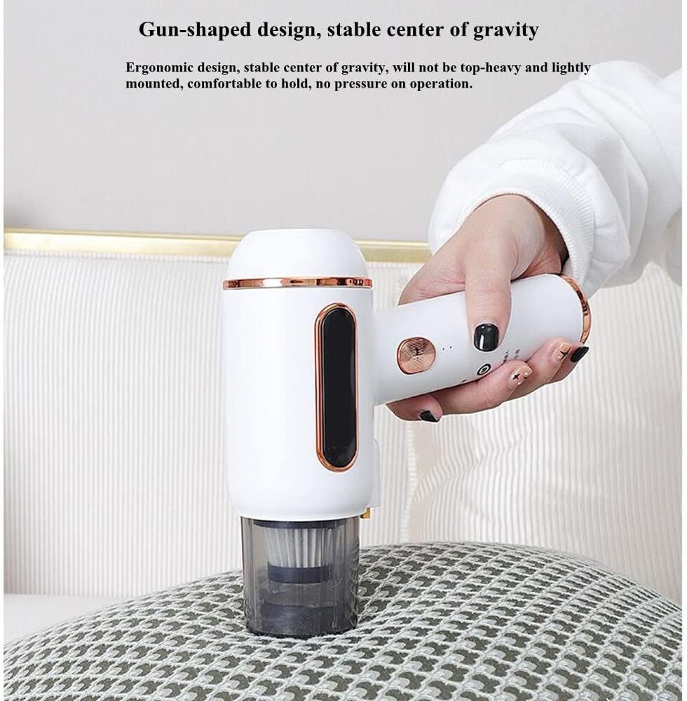 Aspiratore Antiacaro UV-C Cordless 10KPa HEPA per Materassi e Divani