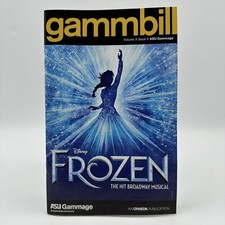 Disney Frozen Gammbill Gammage ASU Broadway Tempe 2023 Playbill Caroline Bowman
