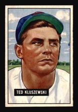 1951 Bowman #143 Ted Kluszewski - NM-MT