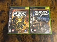 Tom Clancy's Ghost Recon 2 & 2 Summit Strike Xbox Original Both Complete CIB