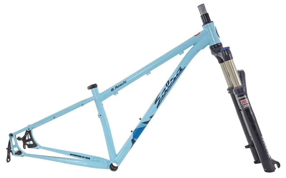 Cuadro de bicicleta Salsa El Mariachi 3 acero 29" disco MTN XS 14" RockShox Recon 2015 Foto 2 de 4