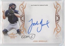 2018 Leaf Trinity Signatures Josh Breaux #A-JB2 Auto s3g