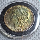 1889-S Morgan Silver Dollar. #4