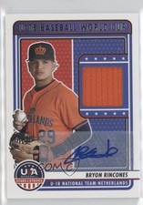 2023 USA Baseball Stars & Stripes Signatures 15/72 Bryon Rincones Auto tj1