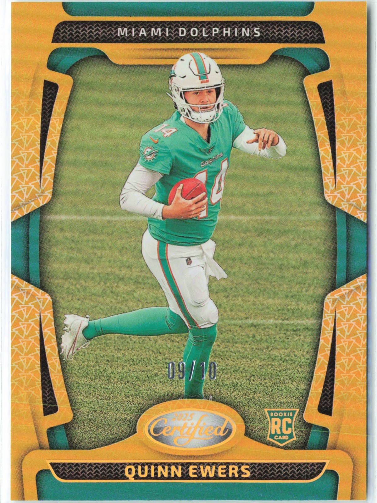 2025 Panini Certified - Rookies Quinn Ewers #111 Gold /10 (RC)