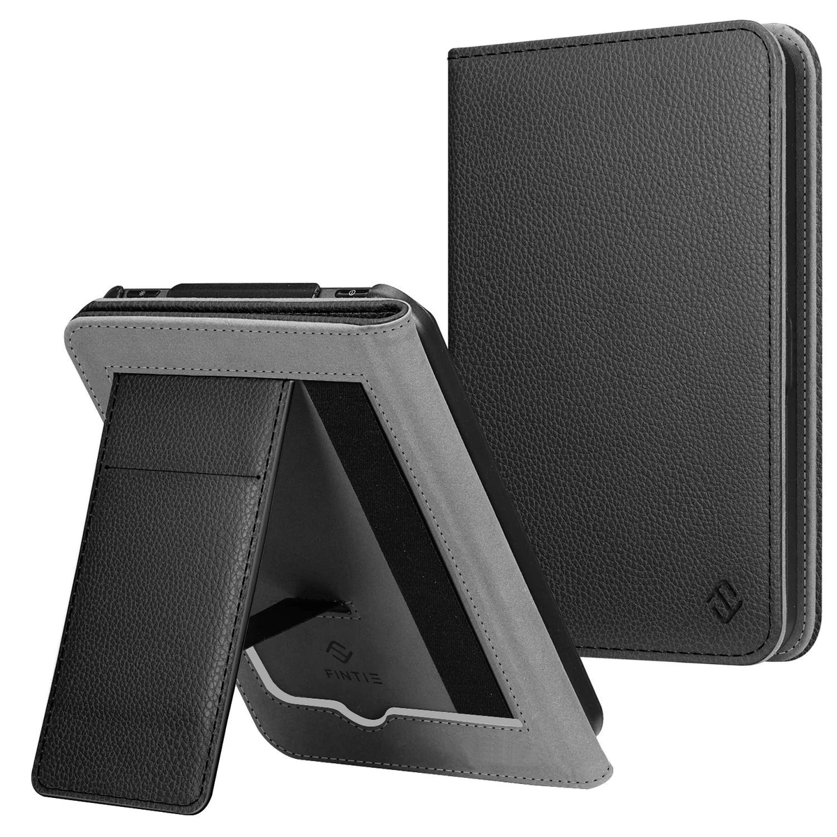 Kwmobile Hülle Kompatibel Mit Tolino Shine 2 HD - Canvas EReader Schutzhuelle Cover Case Anthrazit Schwarz Kwmobile