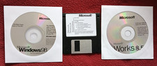 Windows 98 Second Edition with Key, Floppy Boot Disk and Works 8.5 (For any PC)