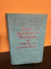 Alice In Wonderland & Through The Looking Glass Leather Book, 2016