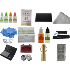 Gold Testing Kit 10k 14k 18k 22k Stone Ring Coin Bar Bullion Jewelry Acid Tester