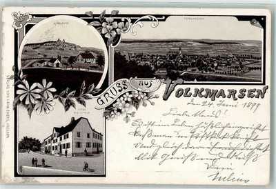 13627771 - 3549 Volkmarsen Hotel Bielefeld Kugelburg 1899