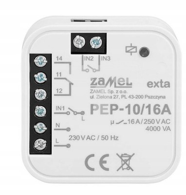 PEP-10/16A potentialfreies elektromagnetisches Relais EXTA ZAMEL