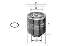 Filtre à carburant Mitsubishi L200