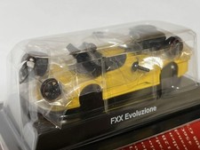 Kyosho Ferrari FXX Evoluzione Ferrari Miniature Car 1/64 Yellow