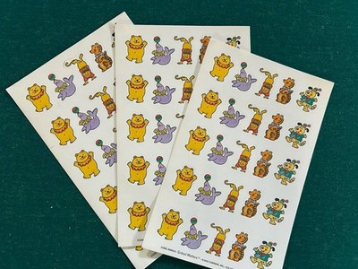 1992 Current School Matters Circus Animals Stickers 80 Count Colorado Springs Co