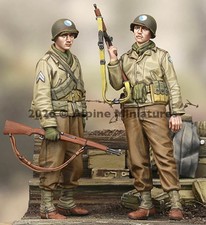 ALPINE MINIATURES,  35335 , US 29th Infantry Division Set (2 figures) , 1:35