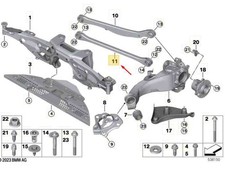 MINI COOPER J01 Hinterer unterer Querlenker 33308858971 NEU ORIGINAL