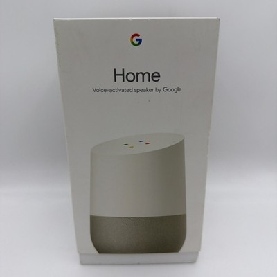 Google Home Smart Assistant Voice Activated Speaker - White Slate (US) B9
