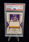 2024 National Treasures J.J. McCarthy Patch #214 PSA 8 Jersey # 9/99- Vikings RC