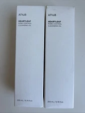 LOT OF 2 Anua Heartleaf Pore Control Korean Face Cleansing Oil 6.76oz