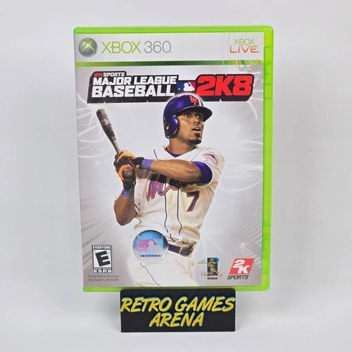Major League Baseball MLB 2K8 (Xbox 360) CIB COMPLETE