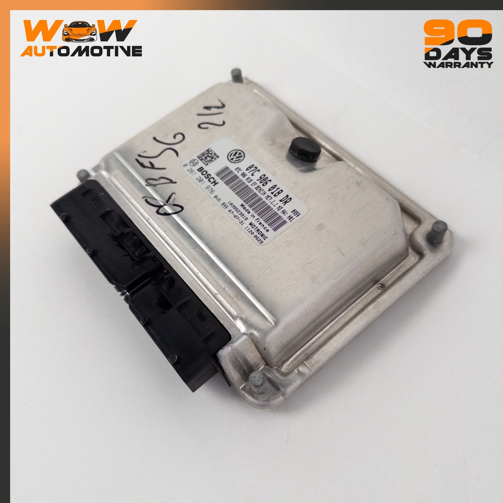 06-13 BENTLEY CONTINENTAL FLYING SPUR 6.0L W12 ECU ECM ENGINE CONTROL MODULE OEM