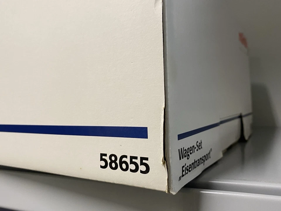 Märklin Spur 1 58655 Schwerlastwagenset Eisentransport - 2 teilig - Bild 4 von 4