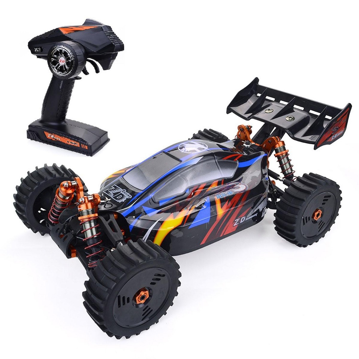 1:8 RC Off Road Car 100KM/H 4WD High Speed Remote Control Racing