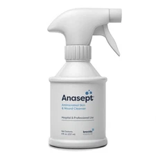 Anasept-Antimicrobial Skin and Wound Cleanser, 8 oz. Bottle with Trigger Sprayer