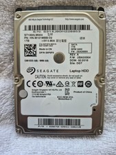Seagate ST1000LM024 1TB 2.5" SATA Laptop HDD 5400RPM 4914 Hour Tested Good Wiped