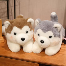 30/40CM Cute Husky Dog Plush Toy Soft Stuffed Animal Pillow Kawaii Puppy Doll UK
