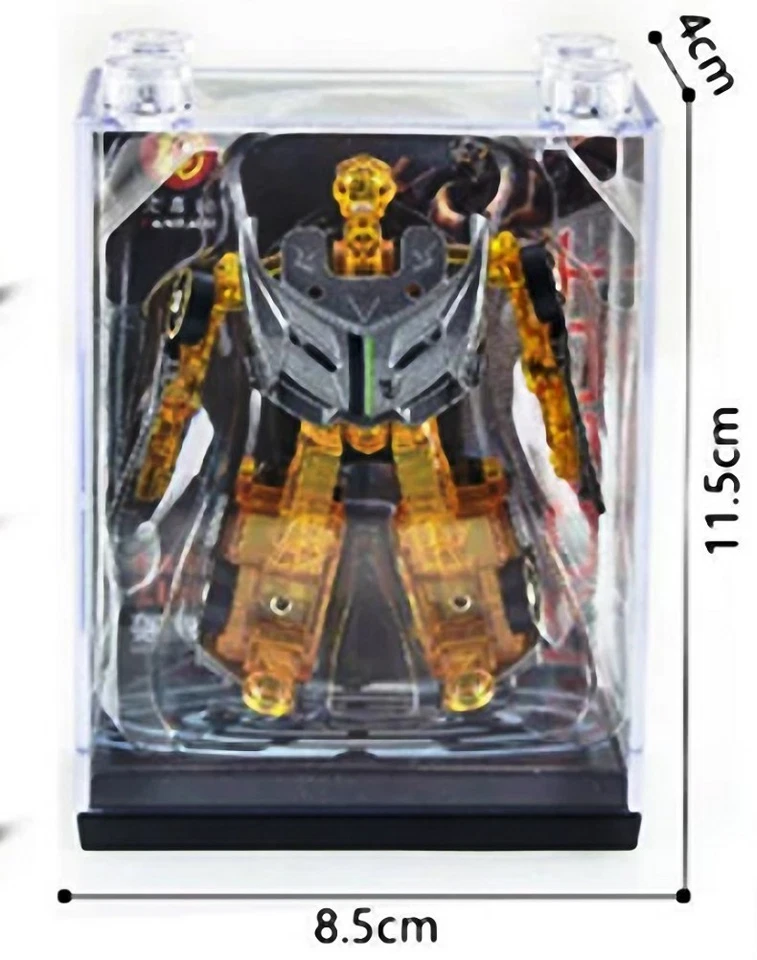 2er Set Transformers 7-12cm Metall-Rennauto transformierbar verschiedene Farben - Bild 3 von 4