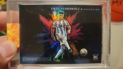 2022-23 Panini Obsidian Enzo Fernández Color Blast Case Hit