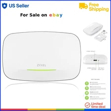 WiFi 7 Access Point Tri-band 2.5G Ethernet PoE+ Cloud Management for Enterprise