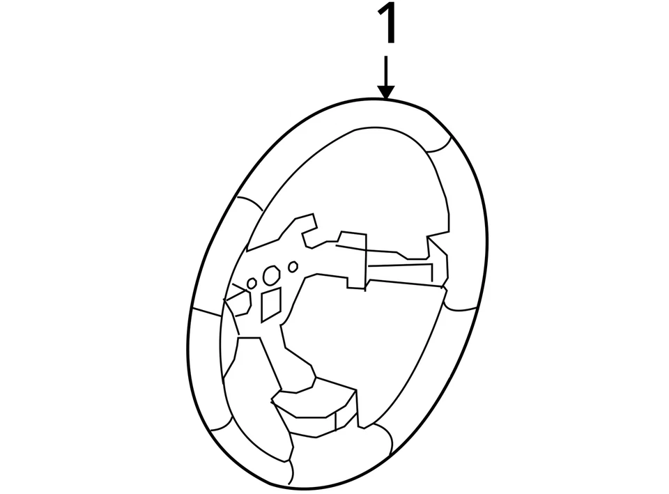 SE ADAPTA A VOLANTE SATURN AURA 2007-2008 ASM 25908471 - NUEVO OEM Foto 4 de 4