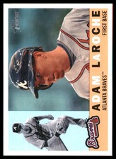 Adam LaRoche 2009 Topps Heritage #577 Braves MLB READ FREE SHIPPING AutographDen