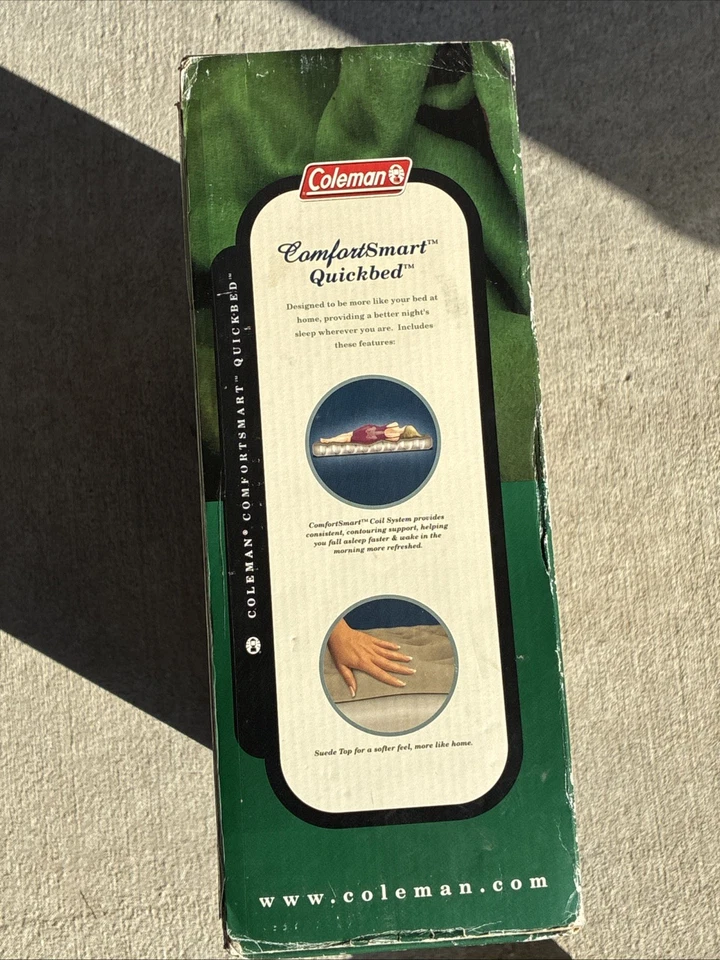 Cama de aire Coleman Comfortsmart QuickBed Queen con QuickPump alta 9,5’ altura Foto 2 de 3