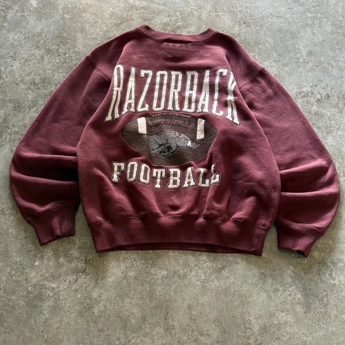 Arkansas Razorbacks Vintage College NCAA T-Shirt Sweater Hoodie